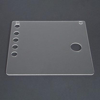 clear cnc cutt acrylic shaped dust cover for mpc studio