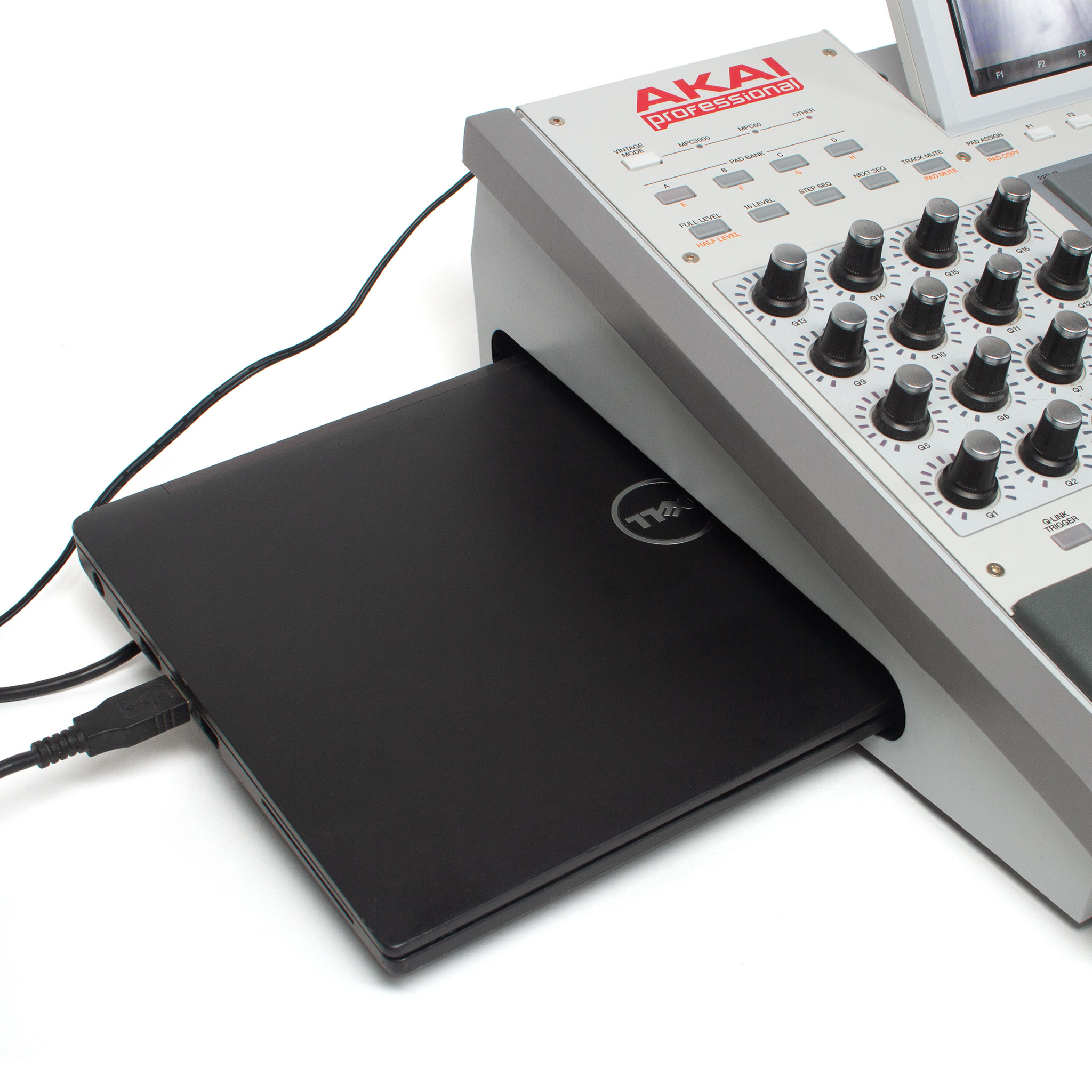 MPC Renaissance Stand with laptop slot to work in standalone mode.